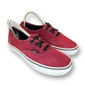 Vans Authentic Port Royale/Black Classic Low Top Sneakers VN000QER5U8 M 6 W 7.5